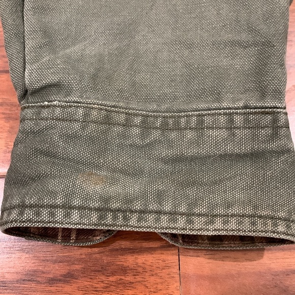 Vintage Carhartt Flannel Linned Work Shirt, 100% Cotton - Men’s SIZE LARGE - Picture 16 of 16